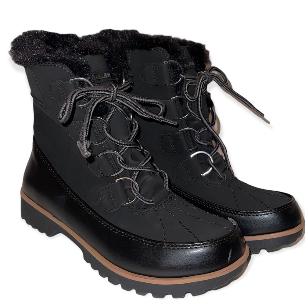 JBU JAMBU Maldine Boots Weather Ready Snow Hiking Boots Combat Style All Weather